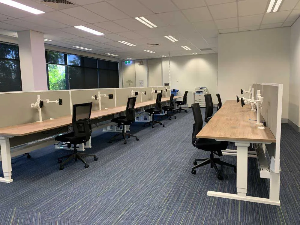 Commercial office furniture ready for everyday work